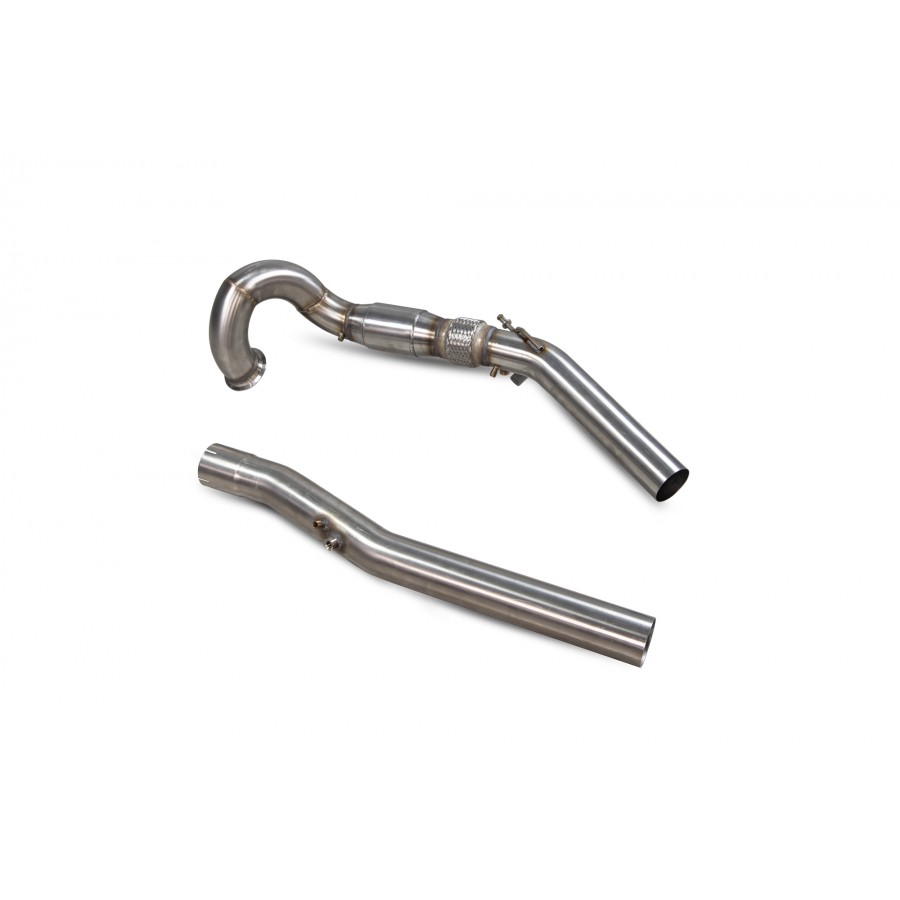 Scorpion GPF Delete Downpipe with High Flow Sports Cat 3.15" for Cupra Ateca 2.0 TSI | GPF Model | 2019-2025 Scorpion GPF Delete Downpipe with High Flow Sports Cat 3.15" for Cupra Ateca 2.0 TSI | GPF Model | 2019-2025