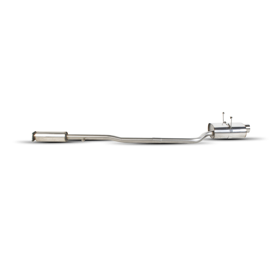 Scorpion Cat Back Resonated Exhaust System 2" with Polished Imola Tailpipe for Mini One R50 | 2001-2006 | Fits OEM Only Scorpion Cat Back Resonated Exhaust System 2" with Polished Imola Tailpipe for Mini One R50 | 2001-2006 | Fits OEM Only