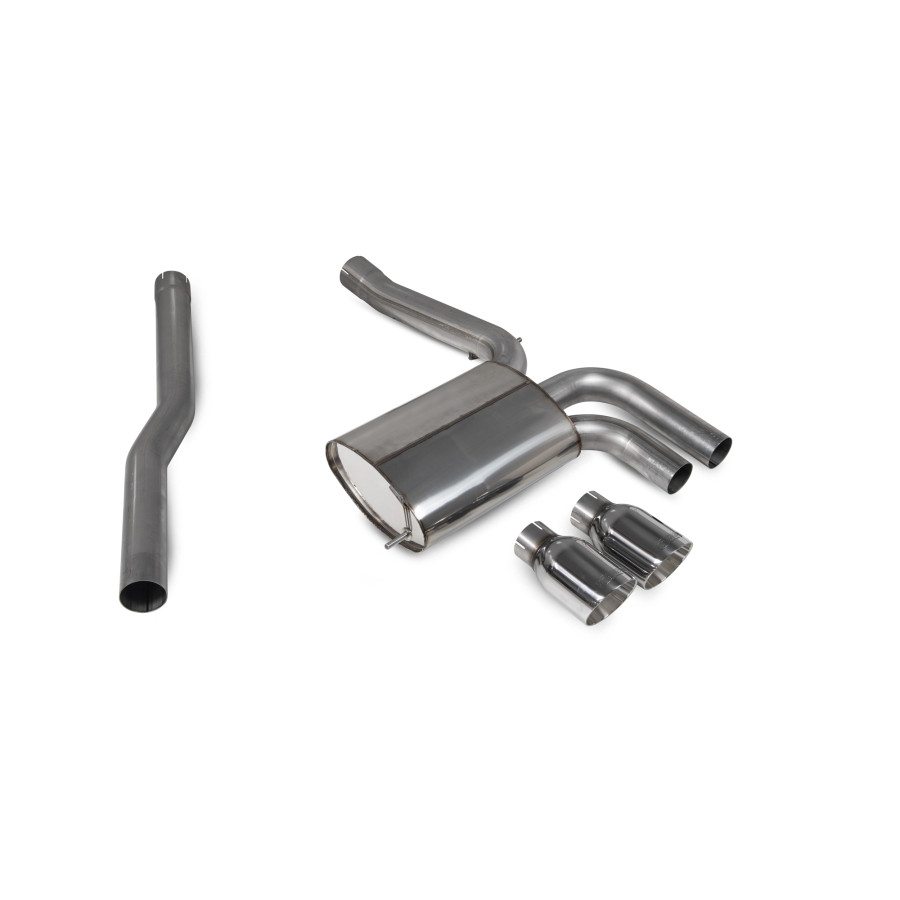 Scorpion GPF Back Non Resonated Exhaust System 2.75" with Polished Daytona Tailpipes for Mini John Cooper Works GP3 F56 | GPF Model | 2020-2024 Scorpion GPF Back Non Resonated Exhaust System 2.75" with Polished Daytona Tailpipes for Mini John Cooper Works GP3 F56 | GPF Model | 2020-2024