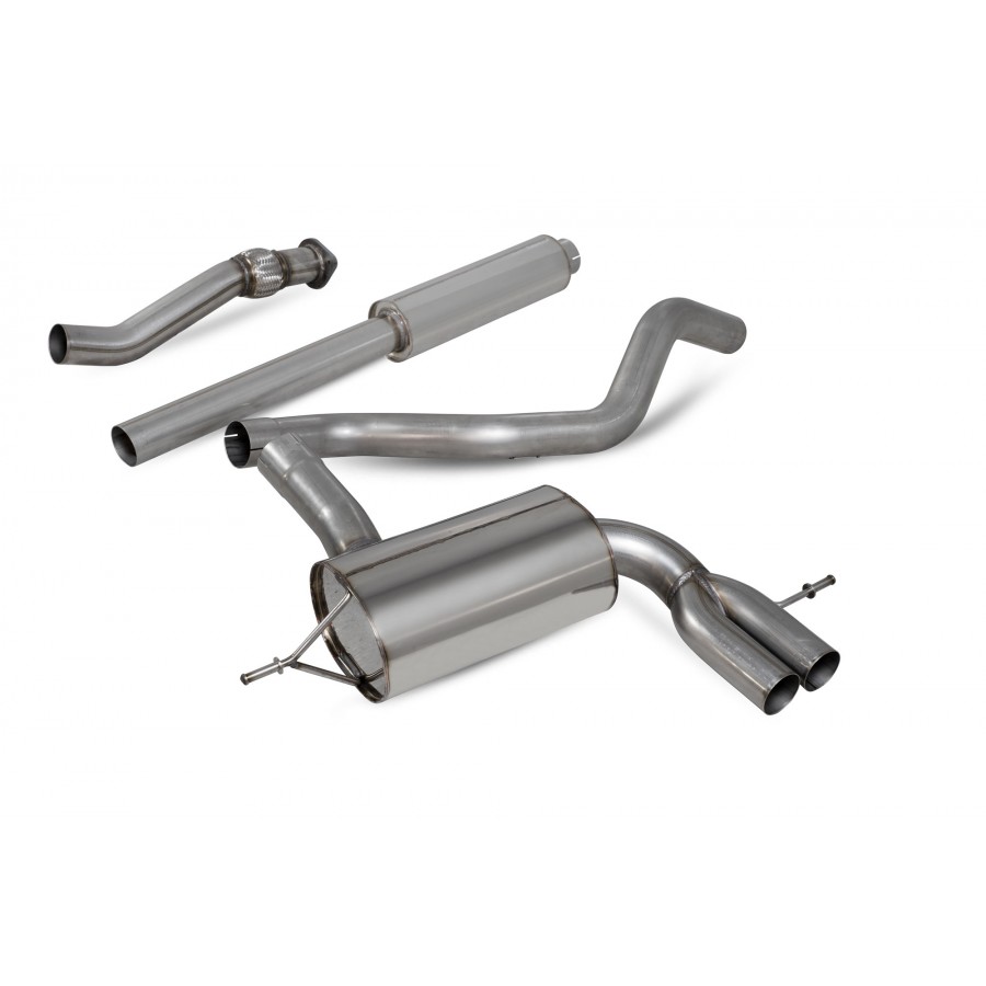 Scorpion Cat / GPF Back Resonated Exhaust System 3" uses OE Tailpipes for Renault Megane RS 280 / RS 300 Trophy | GPF Models | 2019-2022 Scorpion Cat / GPF Back Resonated Exhaust System 3" uses OE Tailpipes for Renault Megane RS 280 / RS 300 Trophy | GPF Models | 2019-2022