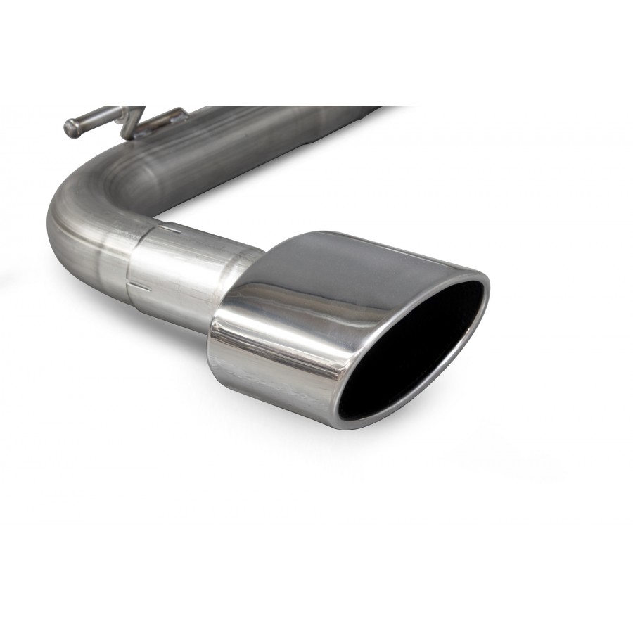 Scorpion Cat / GPF Back Resonated Exhaust System 3" with Polished Evo Tailpipes for Seat Leon Cupra 2.0 TSI 280 / 290 / 300 | GPF & Non GPF Models | 2014-2020 Scorpion Cat / GPF Back Resonated Exhaust System 3" with Polished Evo Tailpipes for Seat Leon Cupra 2.0 TSI 280 / 290 / 300 | GPF & Non GPF Models | 2014-2020