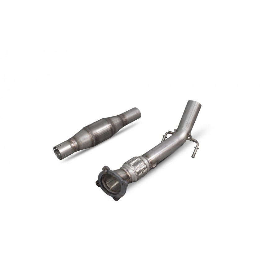 Scorpion High Flow Sports Cat Downpipe 2.5" for Volkswagen Polo GTI 1.8T 9N3 | 2006-2011 Scorpion High Flow Sports Cat Downpipe 2.5" for Volkswagen Polo GTI 1.8T 9N3 | 2006-2011