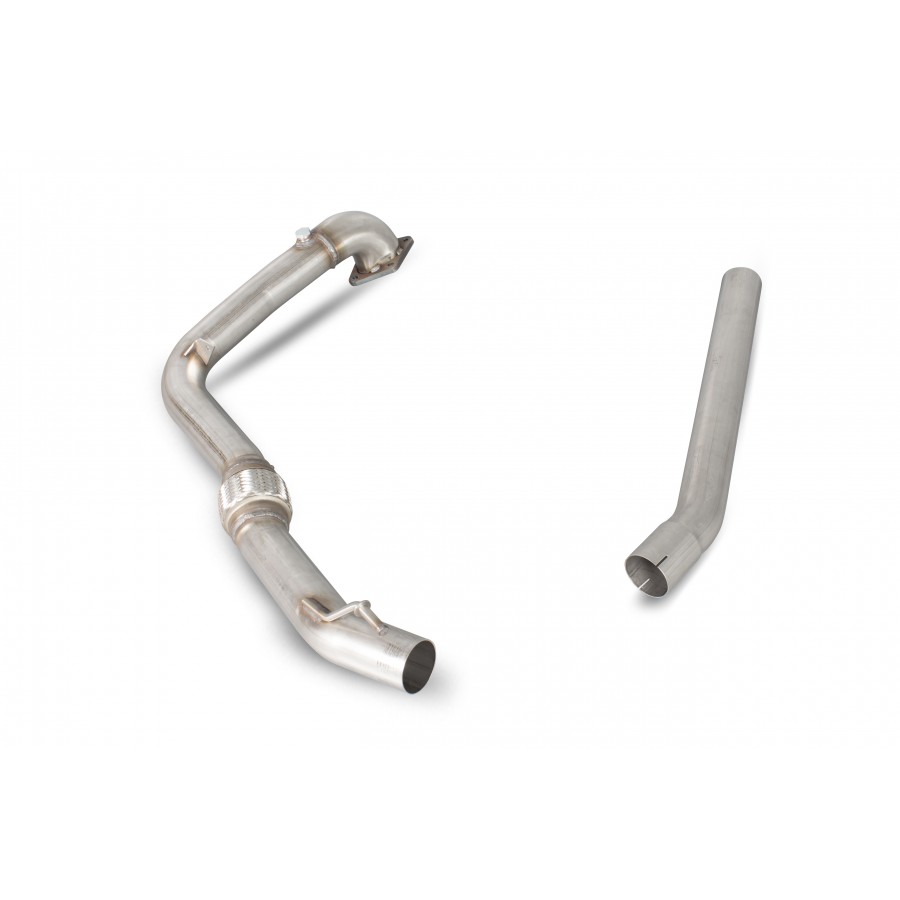 Scorpion Decat Non Resonated Downpipe 2.75" for Volkswagen Polo GTI 1.4 TSI 6R | 2010-2015 Scorpion Decat Non Resonated Downpipe 2.75" for Volkswagen Polo GTI 1.4 TSI 6R | 2010-2015
