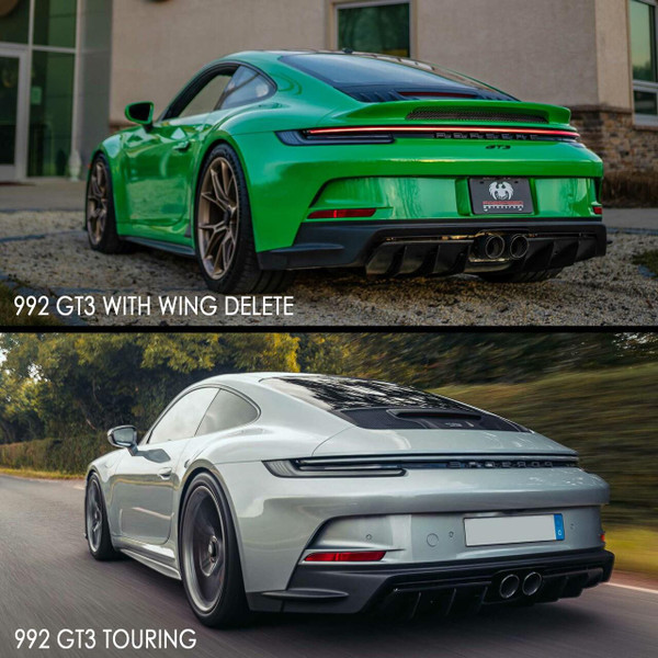 Fabspeed Porsche 911 992 GT3 (2022+) Wing Delete Kit Fabspeed Porsche 911 992 GT3 (2022+) Wing Delete Kit
