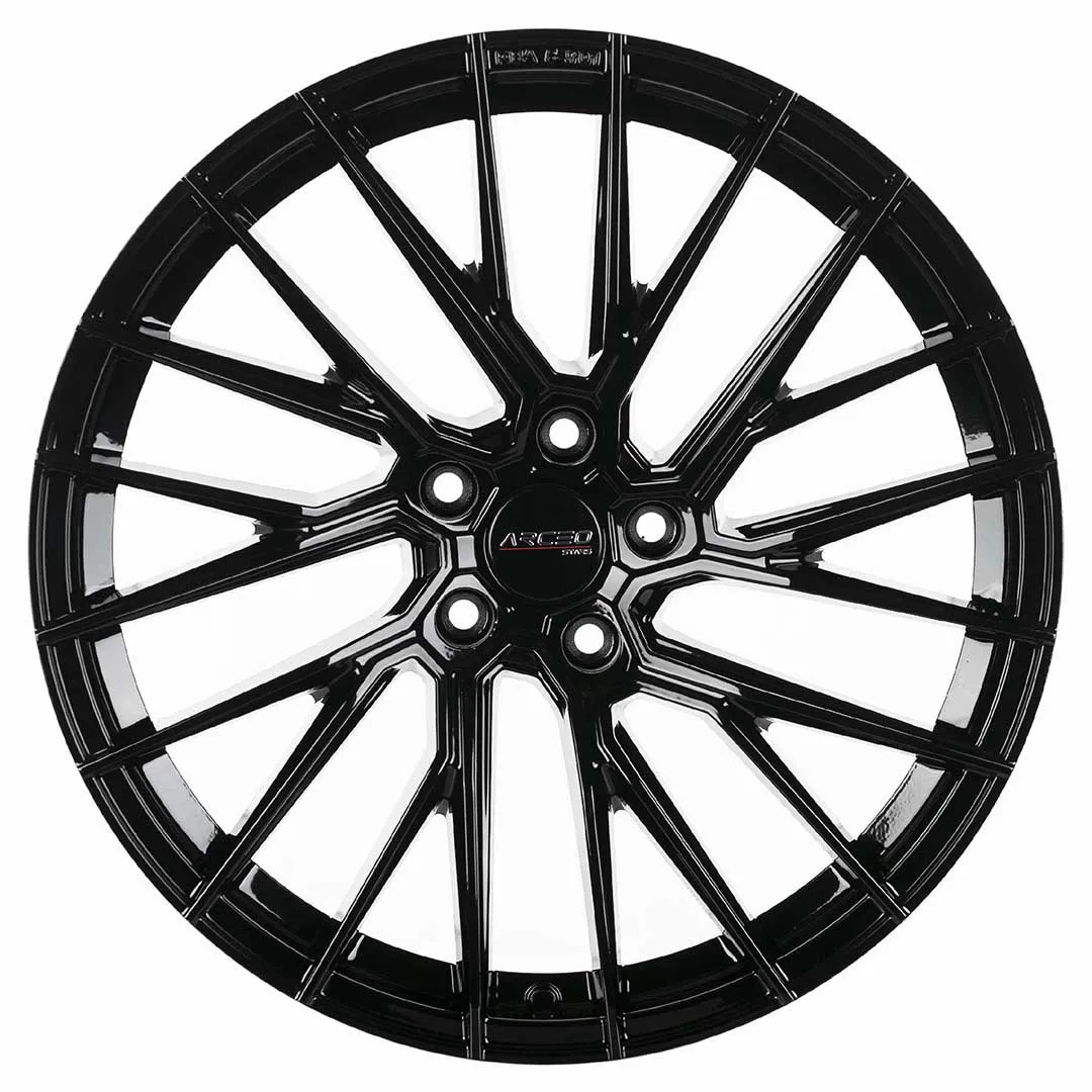 Arceo Wheels ASW02 (TUV) | 19 inch x 8.5 | 5x112 | ET45 | Gloss Black | Volkswagen / Audi VAG Models | SET OF 4 Arceo Wheels ASW02 (TUV) | 19 inch x 8.5 | 5x112 | ET45 | Gloss Black | Volkswagen / Audi VAG Models | SET OF 4
