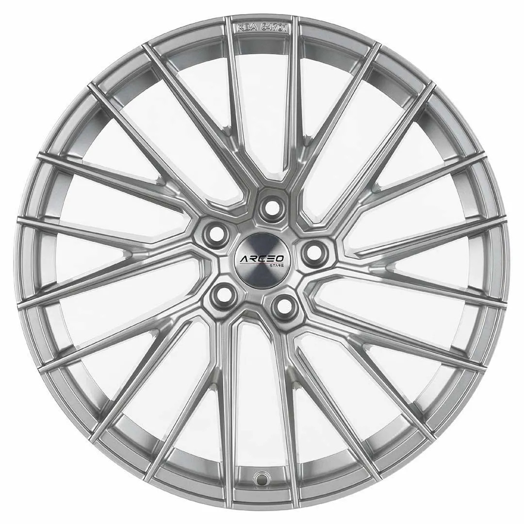 Arceo Wheels ASW02 (TUV) | 19 inch x 8.5 | 5x112 | ET45 | Silver | Volkswagen / Audi VAG Models | SET OF 4 Arceo Wheels ASW02 (TUV) | 19 inch x 8.5 | 5x112 | ET45 | Silver | Volkswagen / Audi VAG Models | SET OF 4