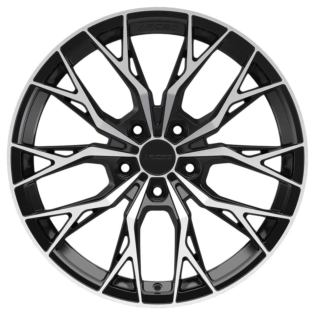Arceo Wheels Roma | 18 inch x 8 | 5x112 | ET45 | Black Diamond | Volkswagen / Audi VAG Models | SET OF 4 | ARC-692 Arceo Wheels Roma | 18 inch x 8 | 5x112 | ET45 | Black Diamond | Volkswagen / Audi VAG Models | SET OF 4 | ARC-692
