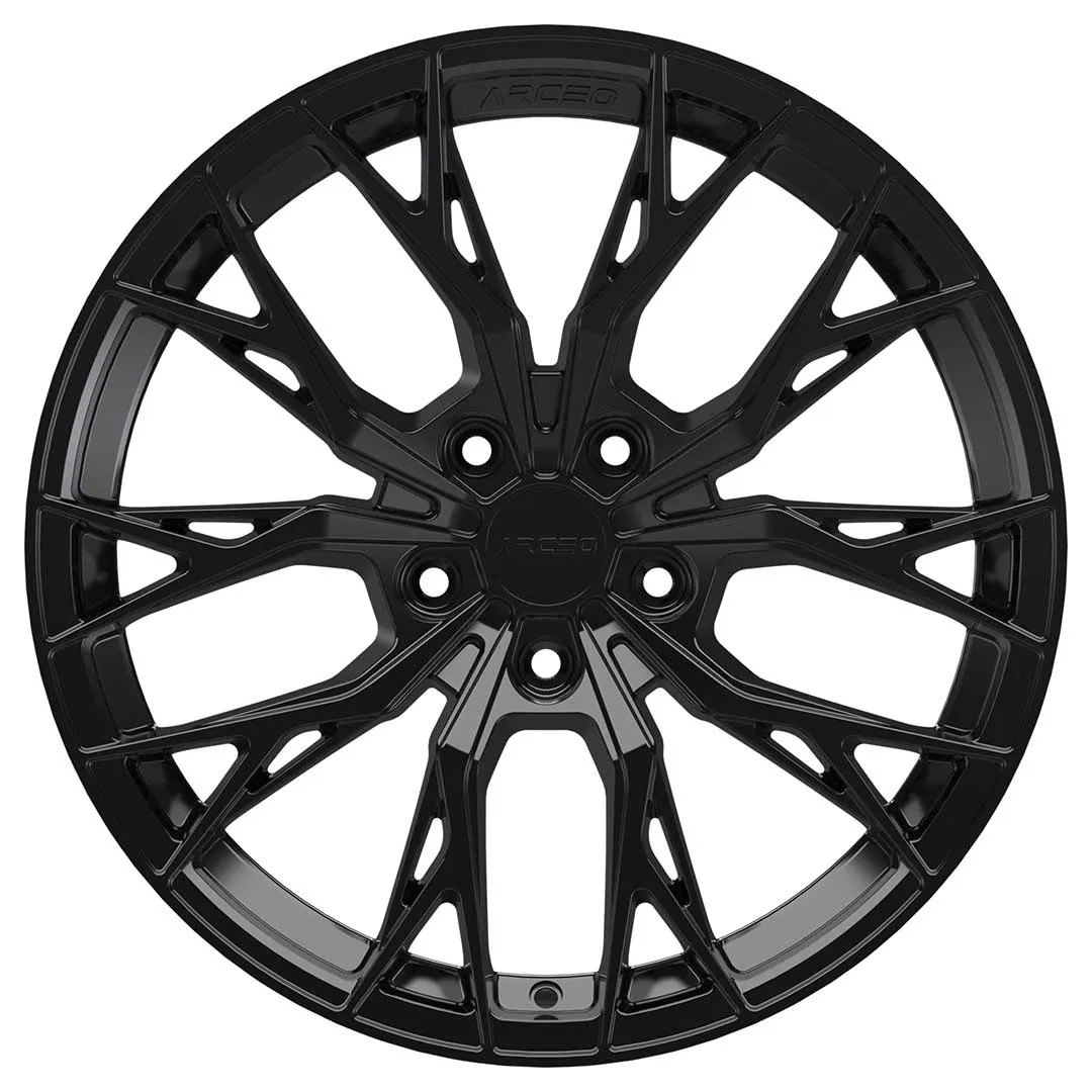 Arceo Wheels Roma | 18 inch x 8 | 5x112 | ET45 | Gloss Black | Volkswagen / Audi VAG Models | SET OF 4 | ARC-692 Arceo Wheels Roma | 18 inch x 8 | 5x112 | ET45 | Gloss Black | Volkswagen / Audi VAG Models | SET OF 4 | ARC-692