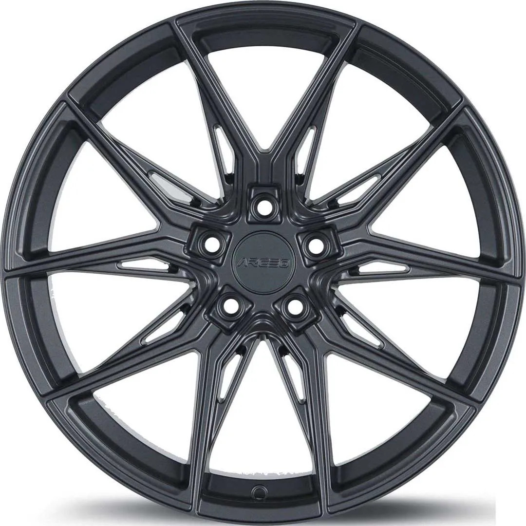 Arceo Wheels Marseille | 20 inch x 9/10 Staggered | 5x120 | Titanium | BMW Fitment | SET OF 4 | ARC-693 Arceo Wheels Marseille | 20 inch x 9/10 Staggered | 5x120 | Titanium | BMW Fitment | SET OF 4 | ARC-693