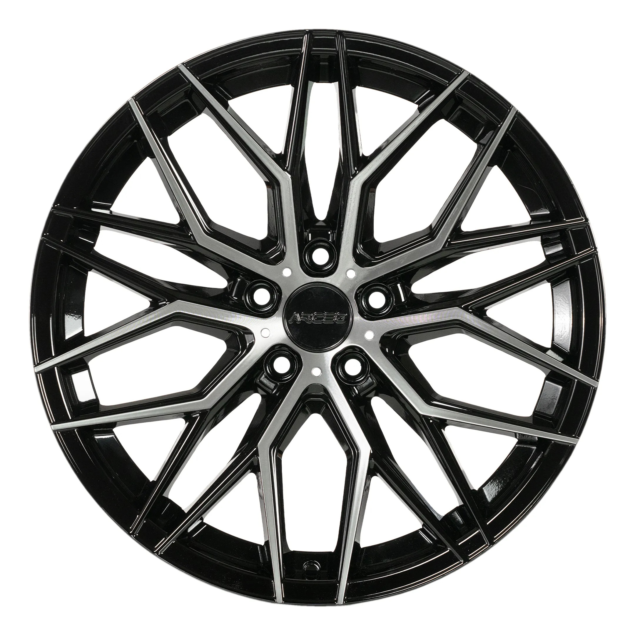 Arceo Wheels Valencia | 21 inch x 9/10.5 Staggered | 5x120 | Black Diamond Cut | BMW Fitment | SET OF 4 | ARC-694 Arceo Wheels Valencia | 21 inch x 9/10.5 Staggered | 5x120 | Black Diamond Cut | BMW Fitment | SET OF 4 | ARC-694