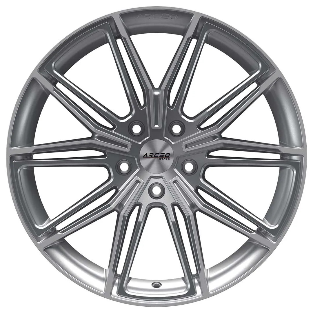 Arceo Wheels ASW05 (TUV) | 19 inch x 8 | 5x108 | ET40 | Silver Diamond Cut | Ford / Jaguar Fitment (5 Stud) | SET OF 4 Arceo Wheels ASW05 (TUV) | 19 inch x 8 | 5x108 | ET40 | Silver Diamond Cut | Ford / Jaguar Fitment (5 Stud) | SET OF 4