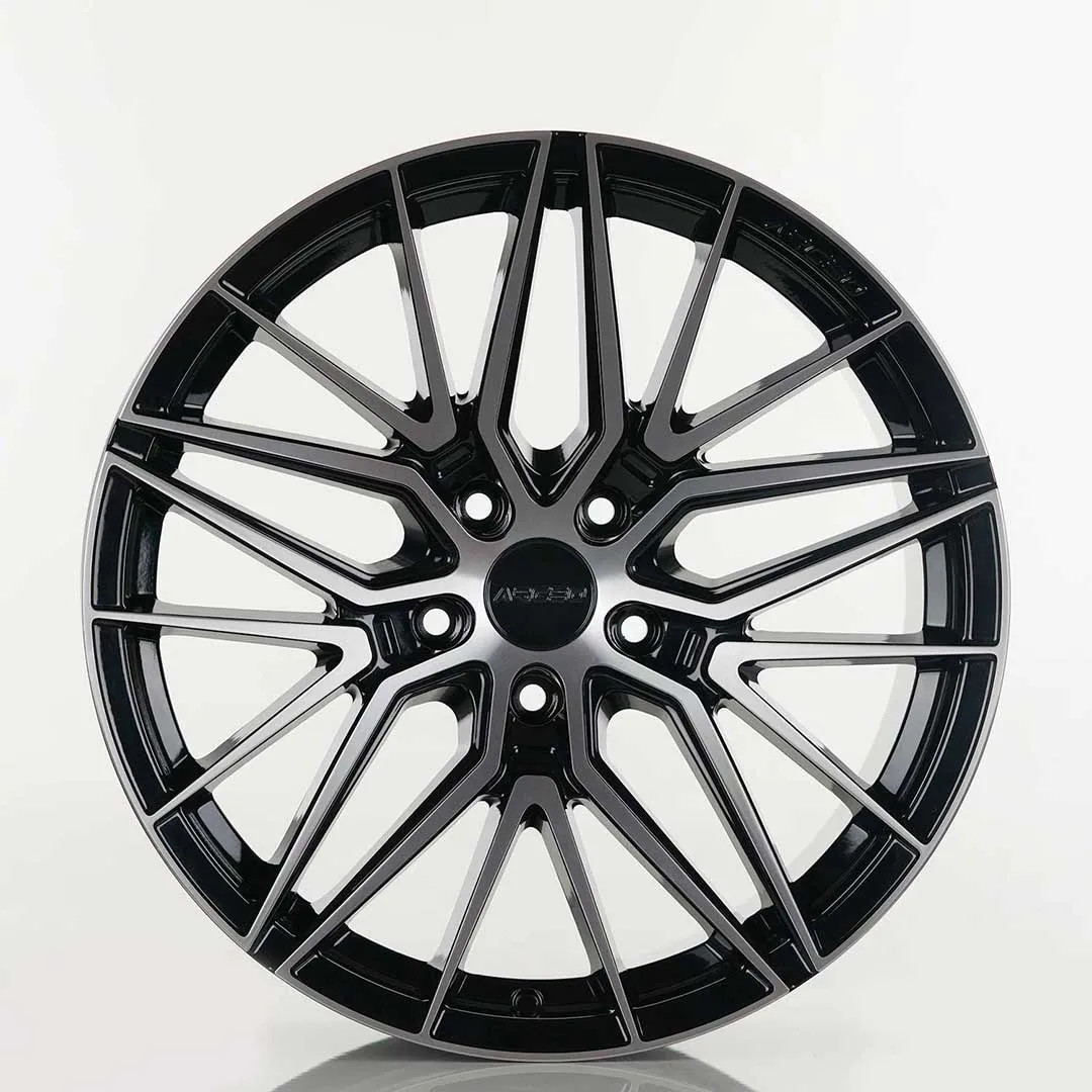 Arceo Wheels Sevilla | 18 inch x 8 | 5x108 | ET40 | Black Diamond Cut | Ford / Jaguar Fitment (5 Stud) | SET OF 4 | ARC-701 Arceo Wheels Sevilla | 18 inch x 8 | 5x108 | ET40 | Black Diamond Cut | Ford / Jaguar Fitment (5 Stud) | SET OF 4 | ARC-701