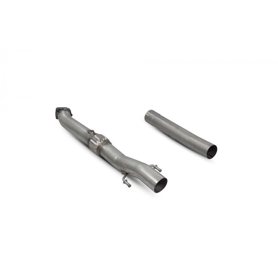 Scorpion Secondary Decat Pipe 3" for Vauxhall Corsa D VXR 1.6 (A16) | 2010-2013 Scorpion Secondary Decat Pipe 3" for Vauxhall Corsa D VXR 1.6 (A16) | 2010-2013