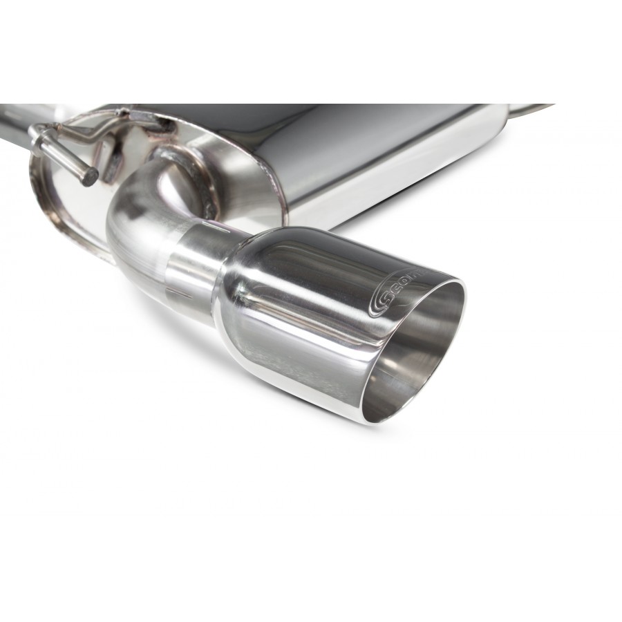 Scorpion Cat Back Non Resonated Exhaust System 2.75" with Polished Daytona Tailpipes for Volkswagen Golf R32 MK4 | 2003-2005 Scorpion Cat Back Non Resonated Exhaust System 2.75" with Polished Daytona Tailpipes for Volkswagen Golf R32 MK4 | 2003-2005
