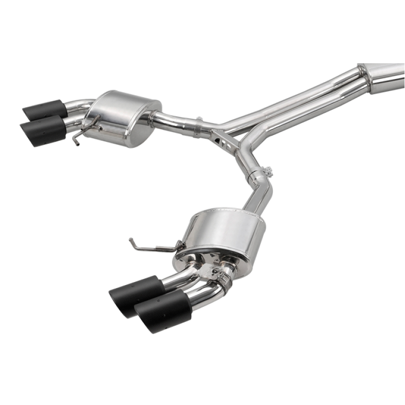 Porsche Macan 3.0/3.6T Turbo Back Exhaust System with Carbon Tailpipes