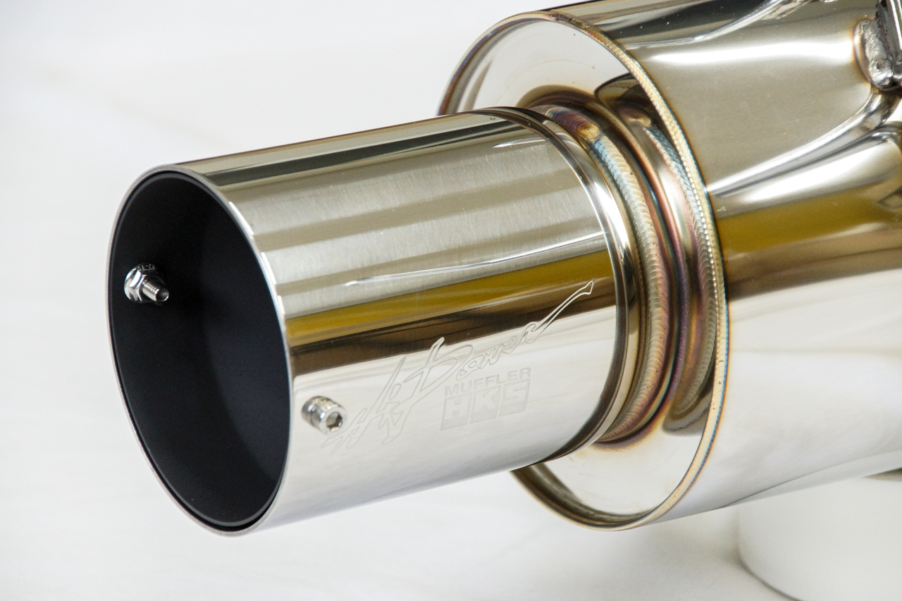 HKS Hi-Power 409 Muffler Cat Back Exhaust System For Honda Civic Type R EP3 HKS Hi-Power 409 Muffler Cat Back Exhaust System For Honda Civic Type R EP3