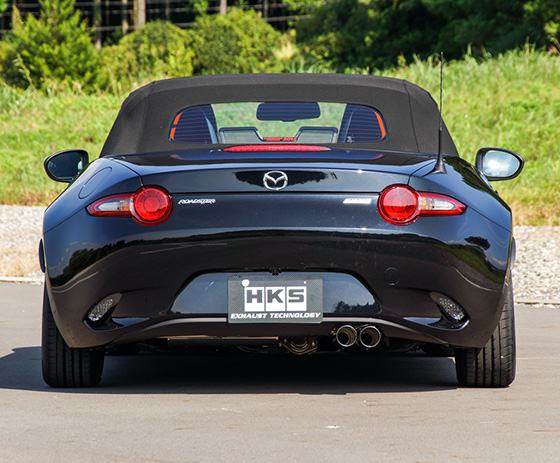 HKS Legamax Premium Axel Back Exhaust for Mazda Mx5 ND HKS Legamax Premium Axel Back Exhaust for Mazda Mx5 ND