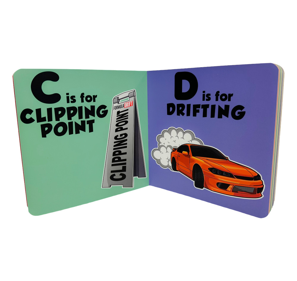 Fast Kids Club Formula D Edition ABCs For Future Drifters Kids Book Fast Kids Club Formula D Edition ABCs For Future Drifters Kids Book