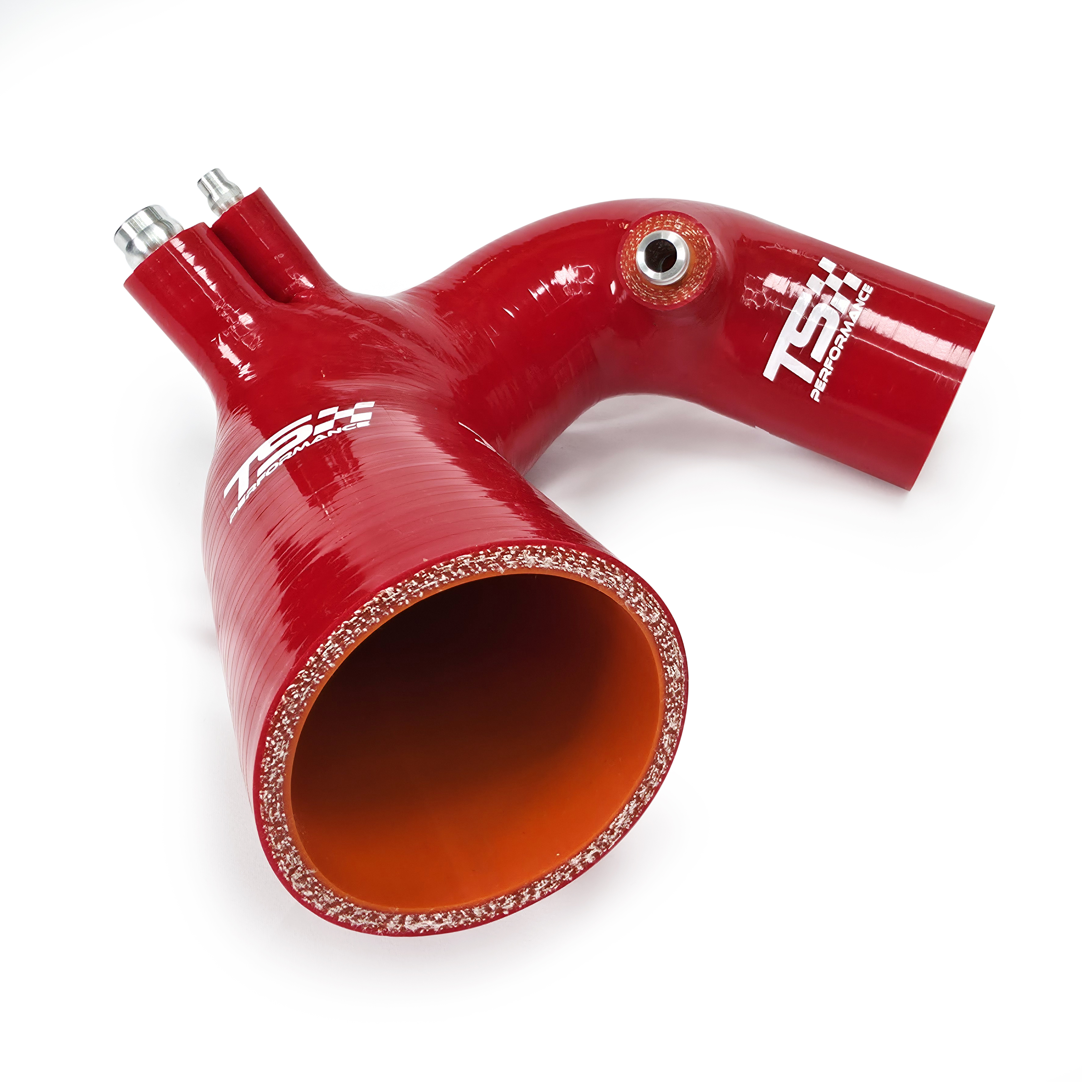 TSX Performance Silicone Intake Induction Hose (Red) for Abarth 500 / 595 / 695 1.4 T-Jet (IHI Turbo)