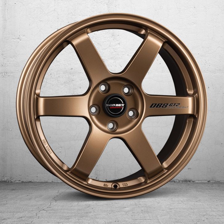 Borbet DB8 GT2 - 18 inch X 8.5J - 8.8kg - Matt Bronze - SET OF 4 Borbet DB8 GT2 - 18 inch X 8.5J - 8.8kg - Matt Bronze - SET OF 4