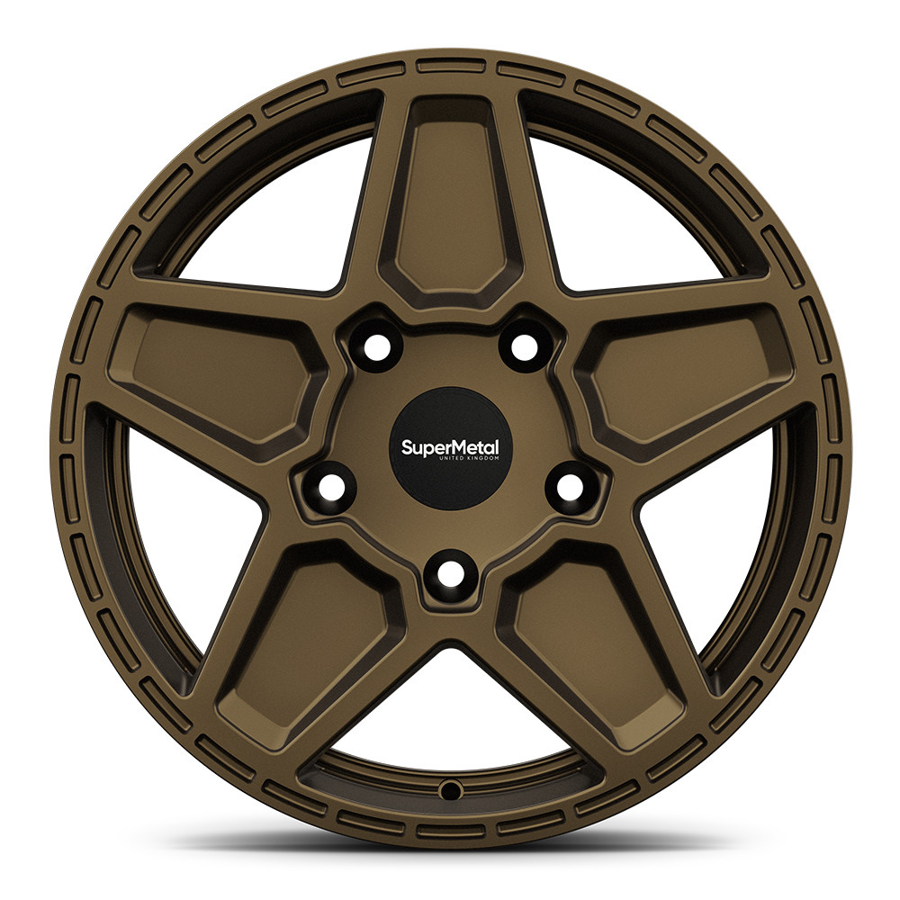 Supermetal Rocket - 20 inch X 9J - 5 x 120 ET45 - Ultra Matt Bronze - VW Transporter T5 / T6 - SET OF 4 Supermetal Rocket - 20 inch X 9J - 5 x 120 ET45 - Ultra Matt Bronze - VW Transporter T5 / T6 - SET OF 4