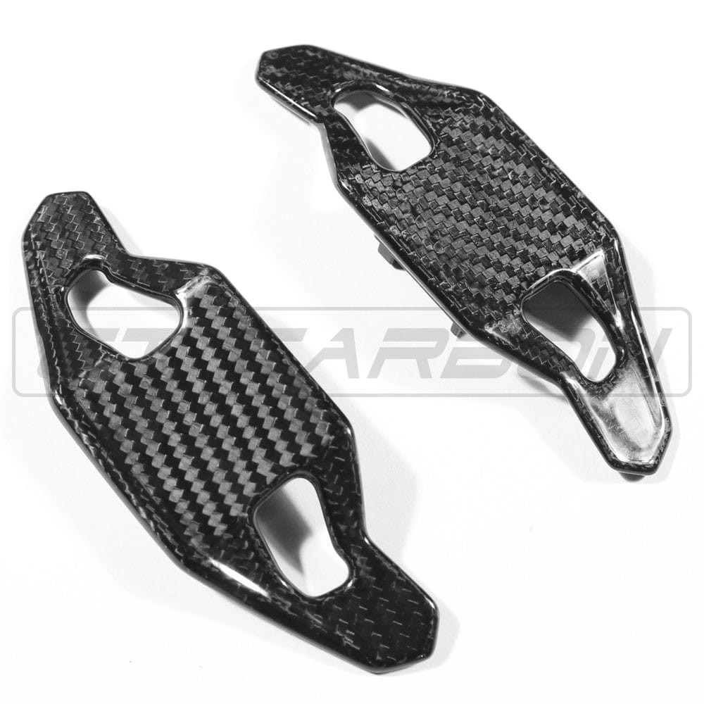 CT Carbon Pre-Preg Carbon Fibre Shifter Paddles V2 for Audi A4 S4 RS4 (B9) 2017-2019 Pre-Facelift CT Carbon Pre-Preg Carbon Fibre Shifter Paddles V2 for Audi A4 S4 RS4 (B9) 2017-2019 Pre-Facelift