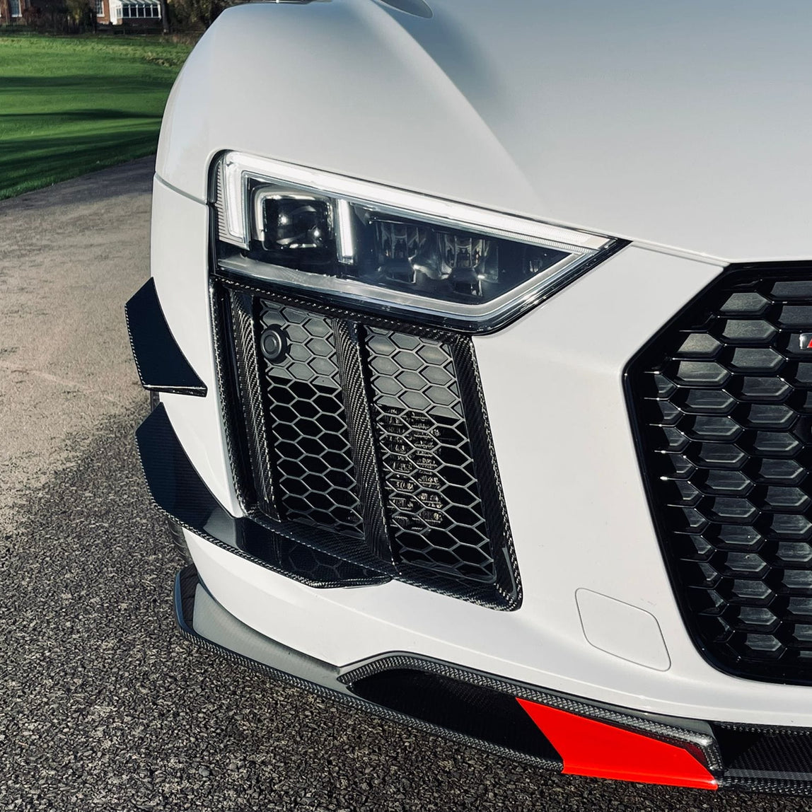 CT Carbon Audi R8 V10 (Gen 2) Carbon Fibre Side Canards CT Carbon Audi R8 V10 (Gen 2) Carbon Fibre Side Canards
