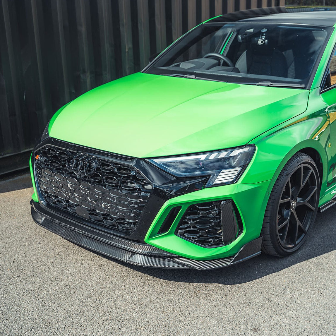 CT Carbon Audi RS3 (8Y) Carbon Fibre Front Bumper Corners CT Carbon Audi RS3 (8Y) Carbon Fibre Front Bumper Corners