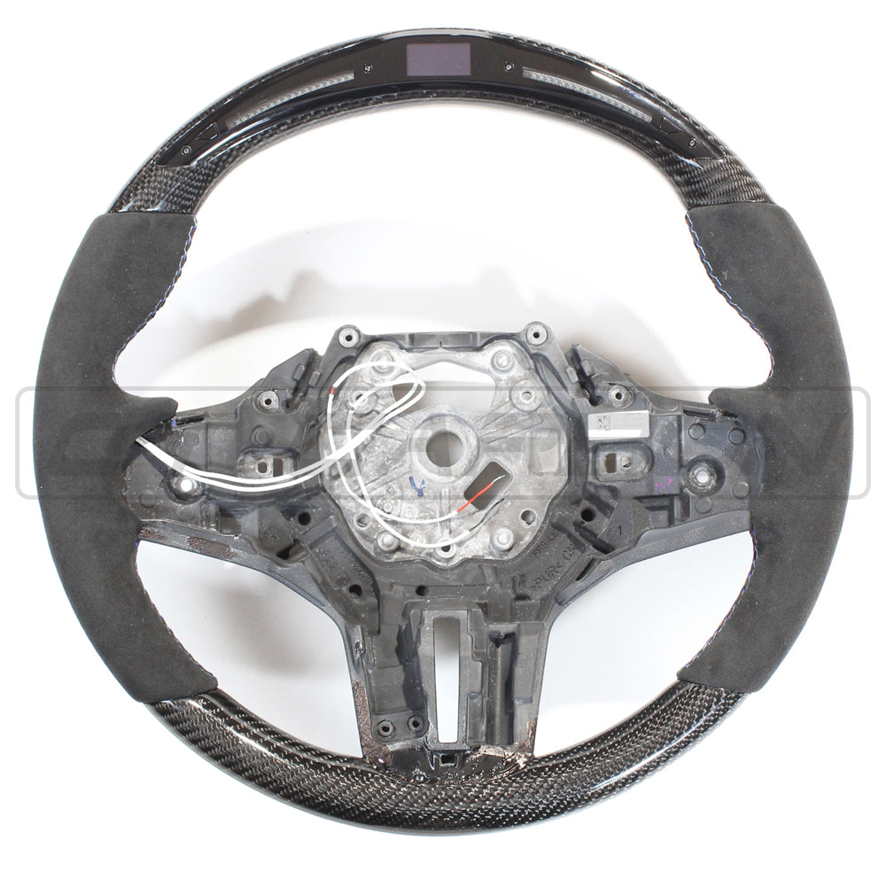 CT Carbon BMW G Series Carbon Fibre / Alcantara LED Steering Wheel CT Carbon BMW G Series Carbon Fibre / Alcantara LED Steering Wheel