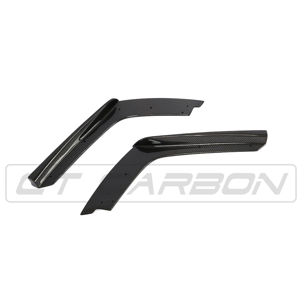 CT Carbon BMW M3 / M4 Carbon Fibre Rear Bumper Corners (F80 / F82 / F83) CT Carbon BMW M3 / M4 Carbon Fibre Rear Bumper Corners (F80 / F82 / F83)