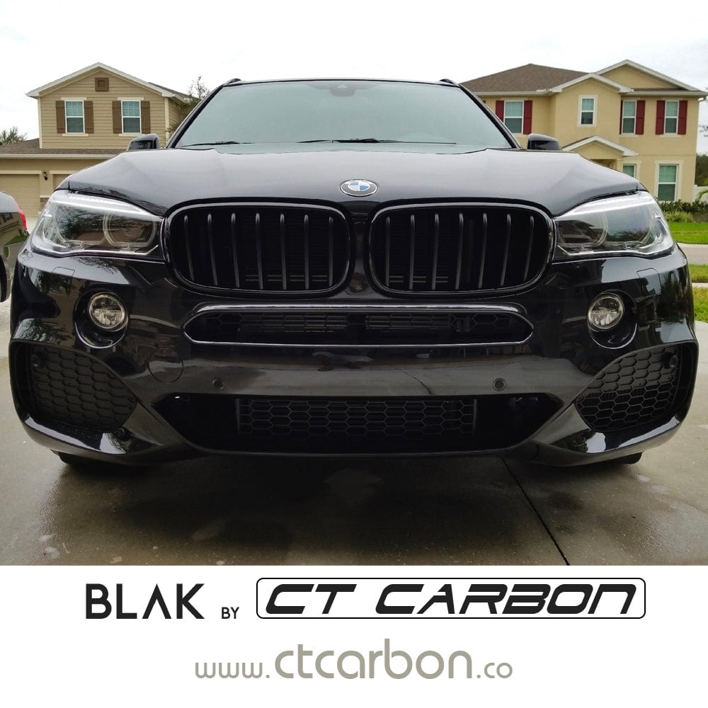 BMW X5 / X6 (F15 / F16) Single Slat Black Grille - BLAK By CT Carbon BMW X5 / X6 (F15 / F16) Single Slat Black Grille - BLAK By CT Carbon
