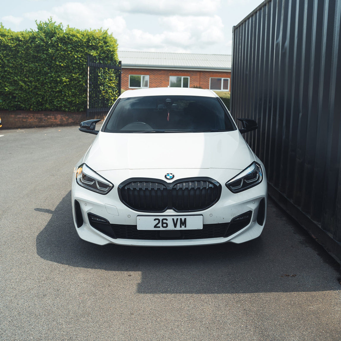 BMW 1 Series (F40) Single Slat Gloss Black Grille - BLAK By CT Carbon BMW 1 Series (F40) Single Slat Gloss Black Grille - BLAK By CT Carbon