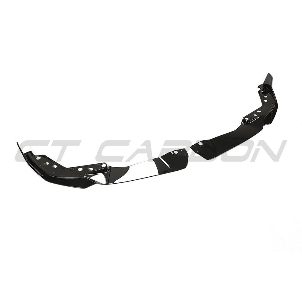 BMW 3 Series (G20 / G21) LCI Gloss Black Splitter - BLAK By CT Carbon BMW 3 Series (G20 / G21) LCI Gloss Black Splitter - BLAK By CT Carbon