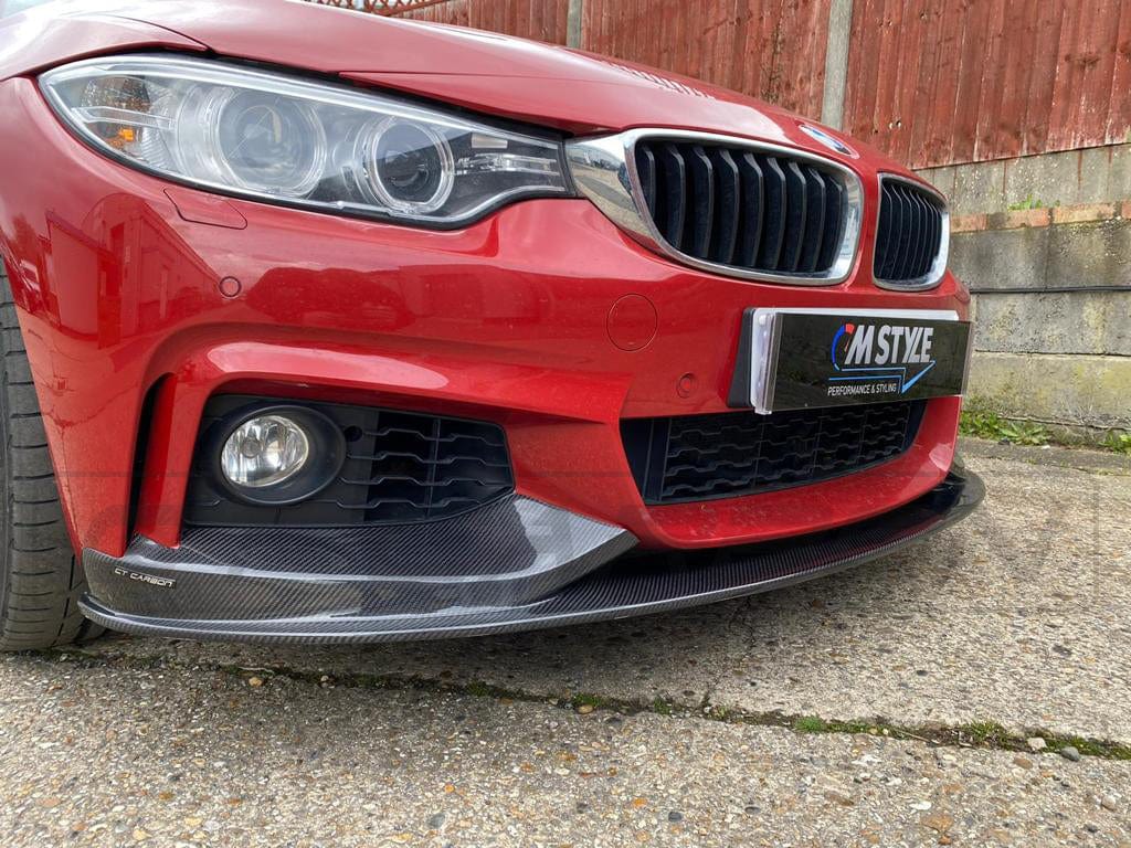 CT Carbon BMW 4 Series (F32 / F33) Carbon Fibre Splitter - MP Style CT Carbon BMW 4 Series (F32 / F33) Carbon Fibre Splitter - MP Style