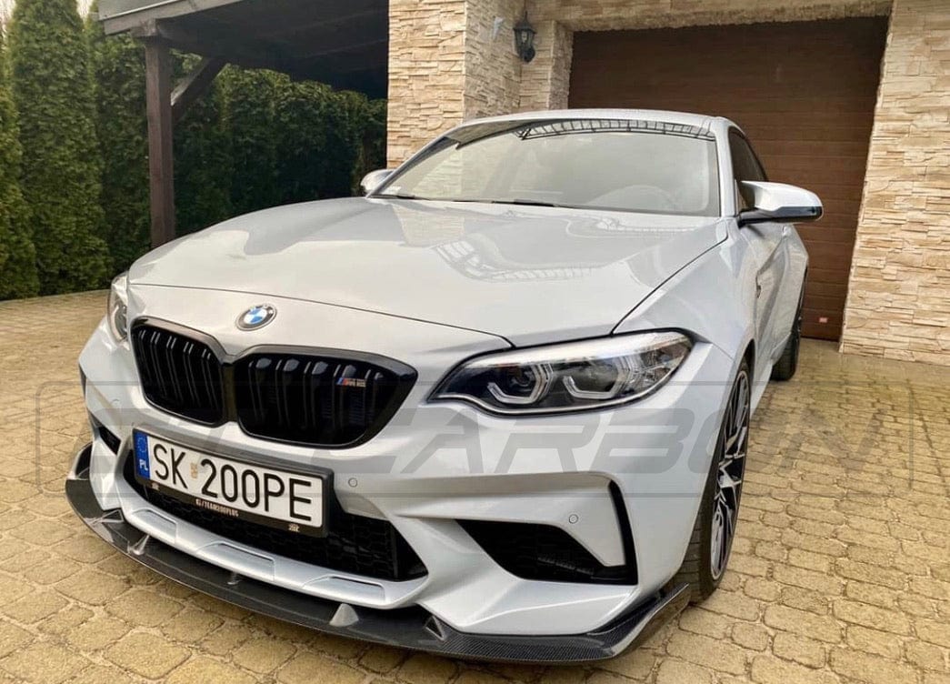CT Carbon BMW M2 Comp (F87) Carbon Fibre Splitter - 3D Style CT Carbon BMW M2 Comp (F87) Carbon Fibre Splitter - 3D Style