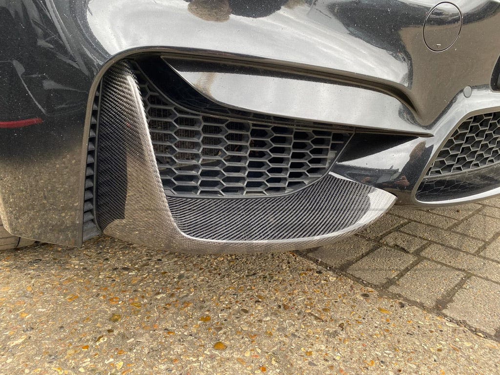 CT Carbon BMW M3 / M4 (F80 / F82 / F83) Carbon Front Canard Splitters - MP Style CT Carbon BMW M3 / M4 (F80 / F82 / F83) Carbon Front Canard Splitters - MP Style