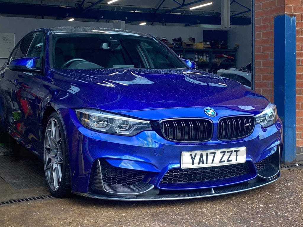 CT Carbon BMW M3 / M4 (F80 / F82 / F83) Carbon Fibre Splitter - 3 Piece - MP Style CT Carbon BMW M3 / M4 (F80 / F82 / F83) Carbon Fibre Splitter - 3 Piece - MP Style