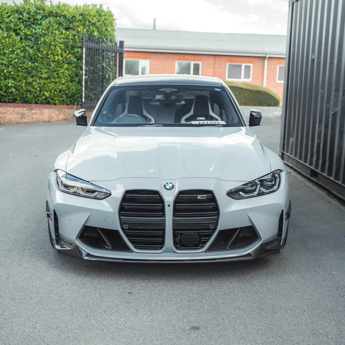 CT Carbon BMW M3 / M4 (G80 / G81 / G82 / G83) Carbon Fibre Splitter - MP Style CT Carbon BMW M3 / M4 (G80 / G81 / G82 / G83) Carbon Fibre Splitter - MP Style