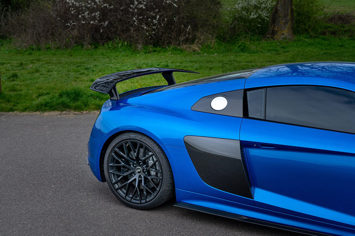 CT Carbon Audi R8 V10 Gen 2 Carbon Fibre Wing - V Style CT Carbon Audi R8 V10 Gen 2 Carbon Fibre Wing - V Style