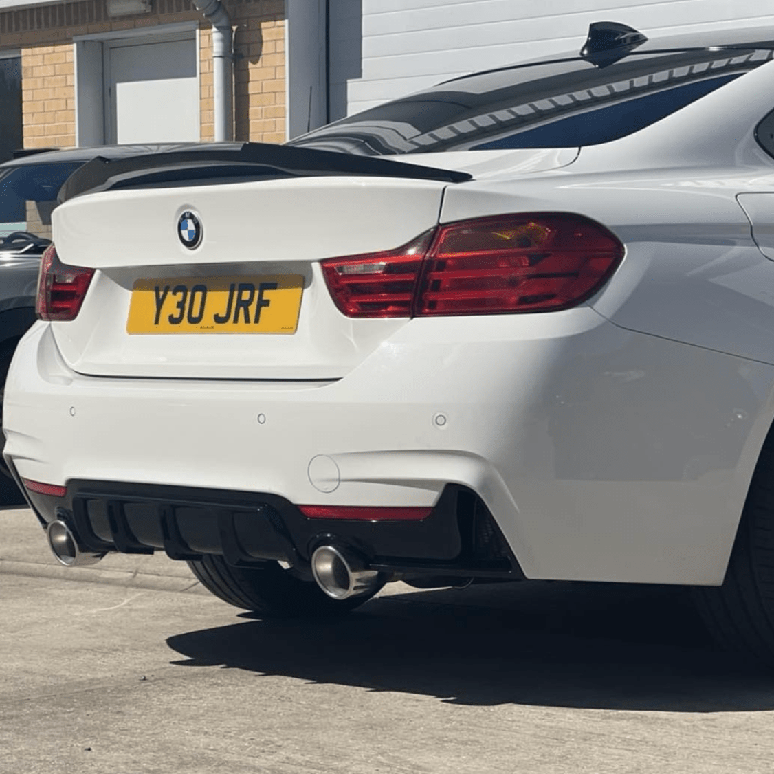 BMW 4 Series (F32) Gloss Black Spoiler - M4 Style - BLAK By CT Carbon BMW 4 Series (F32) Gloss Black Spoiler - M4 Style - BLAK By CT Carbon