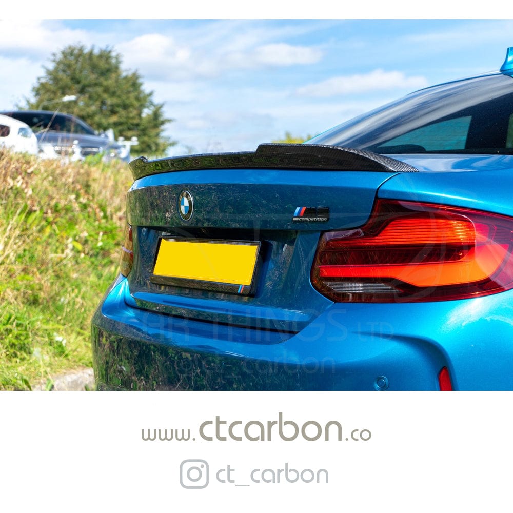 CT Carbon BMW M2 & M2 Comp (F87) OG / 2 Series (F22) Carbon Fibre Spoiler - CS Style CT Carbon BMW M2 & M2 Comp (F87) OG / 2 Series (F22) Carbon Fibre Spoiler - CS Style
