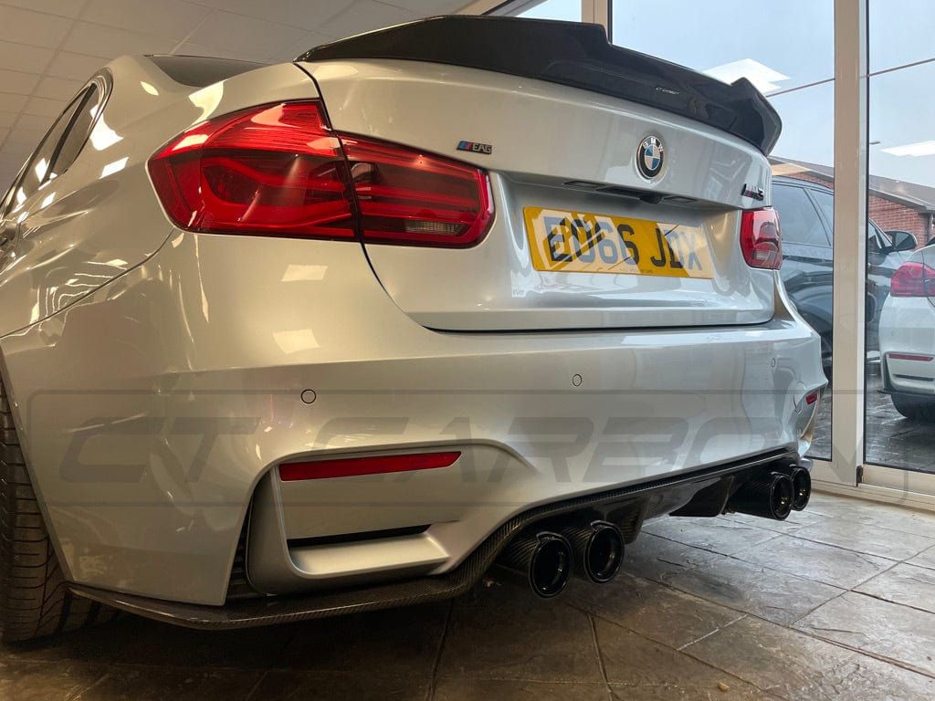 CT Carbon BMW M3 (F80) / 3 Series (F30) Carbon Fibre Spoiler - PS Ducktail Style CT Carbon BMW M3 (F80) / 3 Series (F30) Carbon Fibre Spoiler - PS Ducktail Style