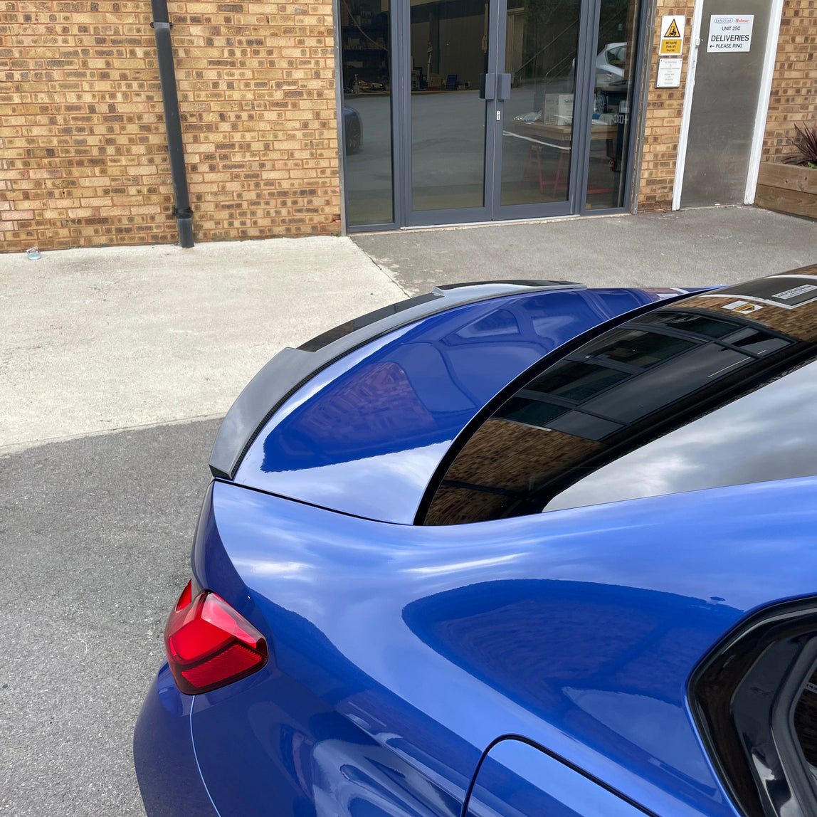 CT Carbon BMW M3 (G80) / 3 Series (G20) Carbon Fibre Spoiler - V Style CT Carbon BMW M3 (G80) / 3 Series (G20) Carbon Fibre Spoiler - V Style