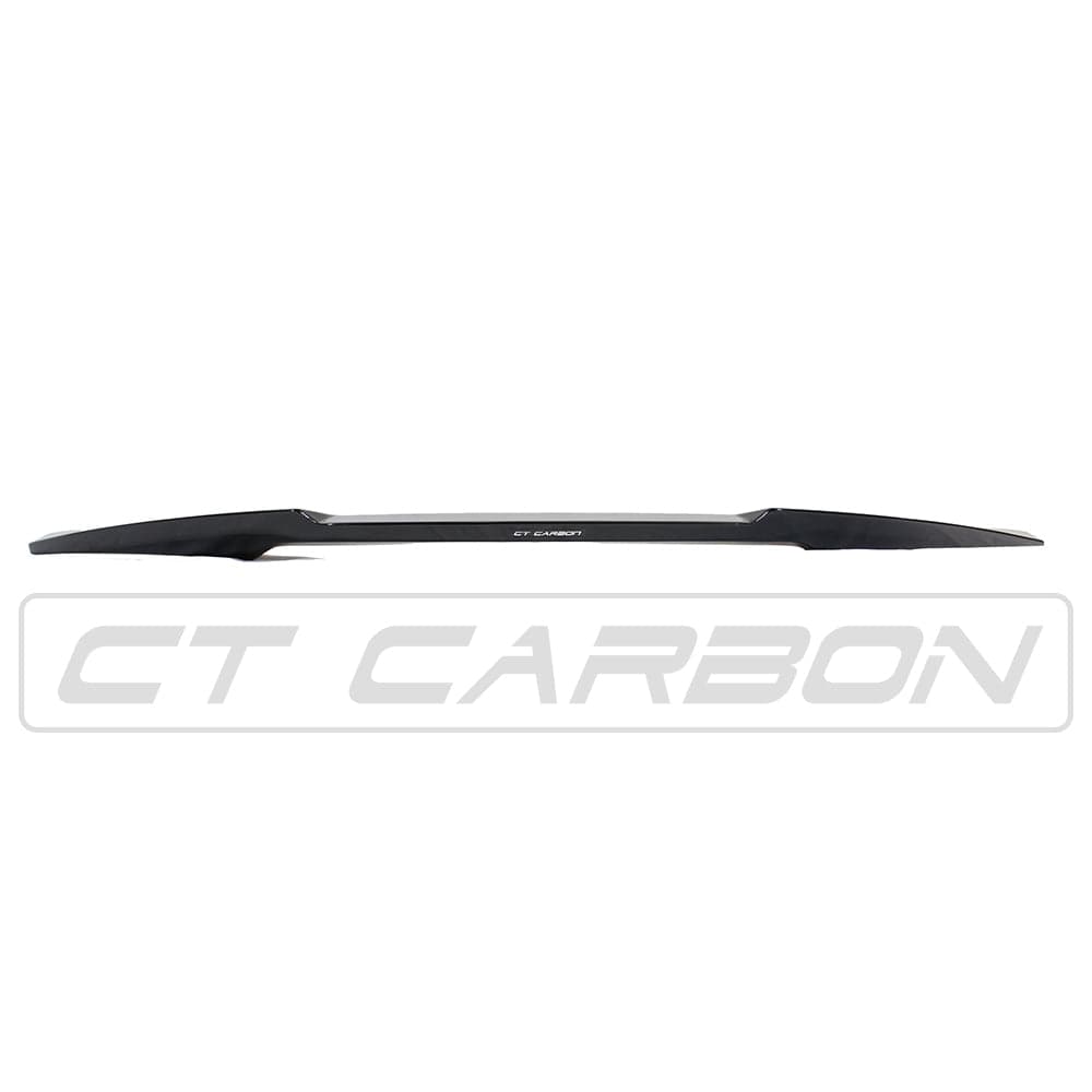 BMW M4 (F82) Gloss Black Spoiler - V Style - BLAK By CT Carbon BMW M4 (F82) Gloss Black Spoiler - V Style - BLAK By CT Carbon