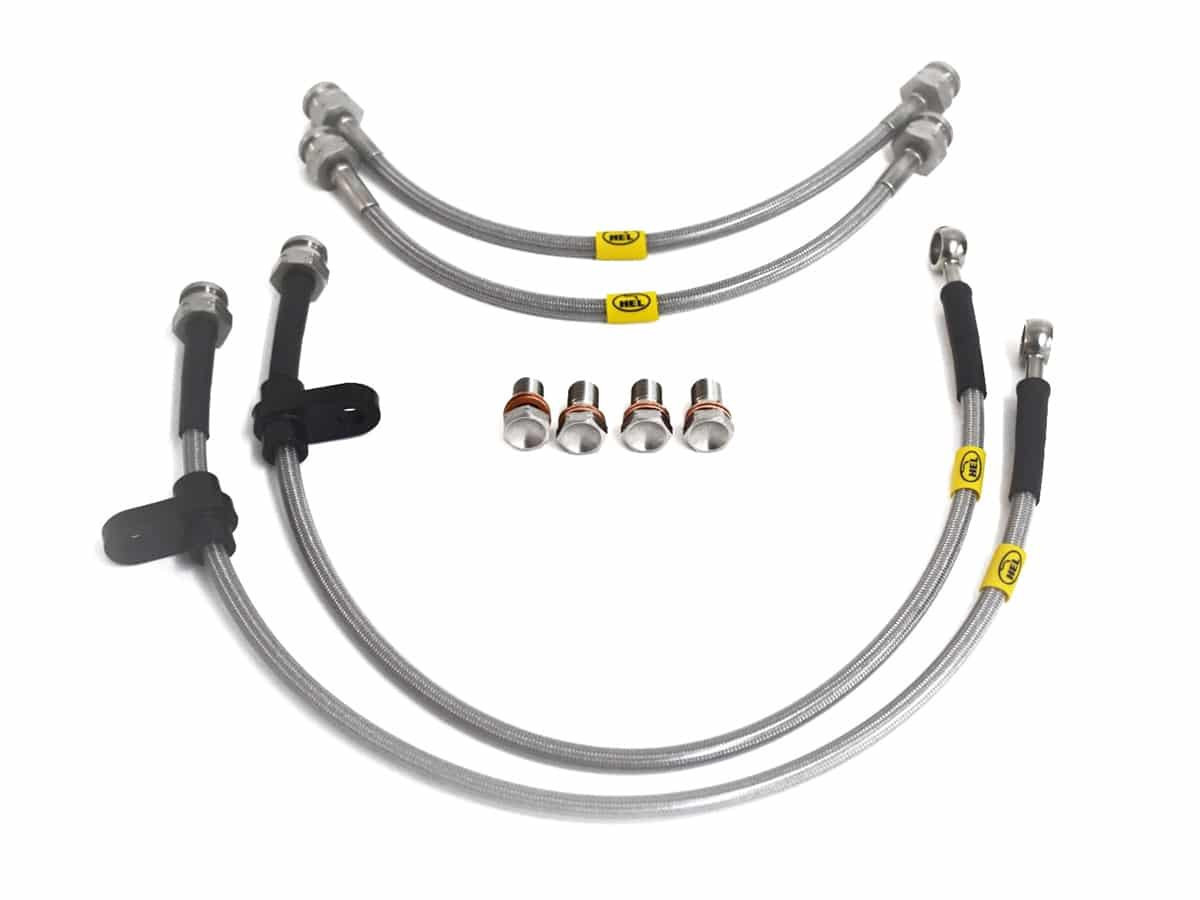 HEL Alfa Romeo 75 2.0 Twin Spark Stainless Braided Brake Lines (SET OF 4) HEL Alfa Romeo 75 2.0 Twin Spark Stainless Braided Brake Lines (SET OF 4)