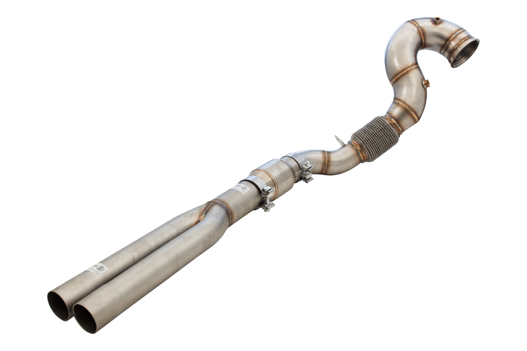XForce Audi RS3 (8V) Saloon / Hatch High Flow Sports Cat Downpipe - 4 inch to 3 inch XForce Audi RS3 (8V) Saloon / Hatch High Flow Sports Cat Downpipe - 4 inch to 3 inch
