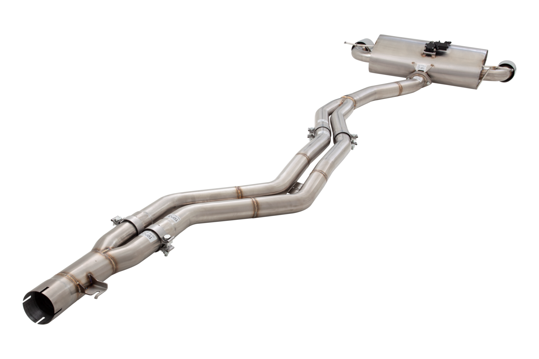 XForce BMW M235i (F22) Cat Back Exhaust System with Varex Muffler (VALVED) - Twin 2.5 inch to 3 inch XForce BMW M235i (F22) Cat Back Exhaust System with Varex Muffler (VALVED) - Twin 2.5 inch to 3 inch