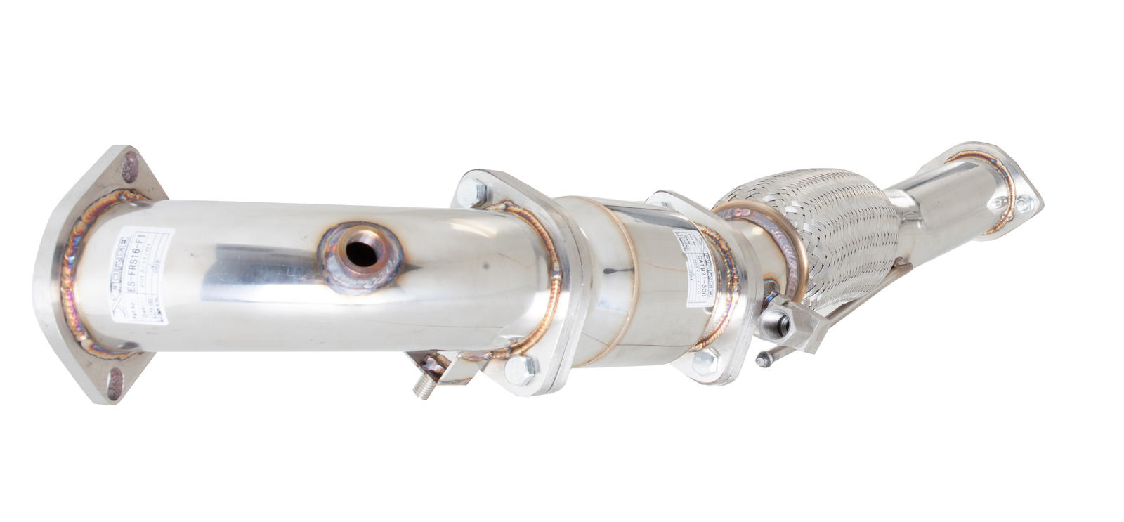 XForce Ford Focus RS (MK3) High Flow Sports Cat Downpipe - 3 inch XForce Ford Focus RS (MK3) High Flow Sports Cat Downpipe - 3 inch