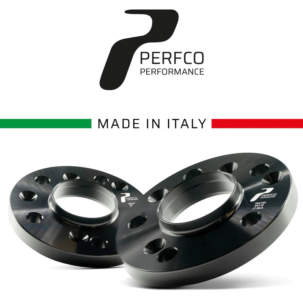 Perfco Hubcentric 20mm Wheel Spacers (Pair) + Bolts - Audi A3 / S3 / RS3 (8V) Perfco Hubcentric 20mm Wheel Spacers (Pair) + Bolts - Audi A3 / S3 / RS3 (8V)