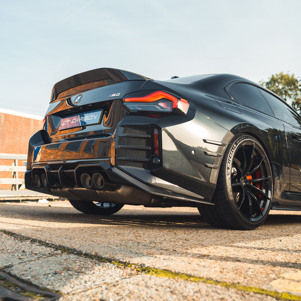 CT Carbon BMW M2 G87 Carbon Fibre Diffuser - CT Design CT Carbon BMW M2 G87 Carbon Fibre Diffuser - CT Design